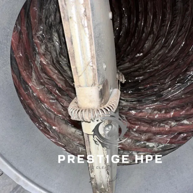 After duct and vent cleaning service by Prestige HPE