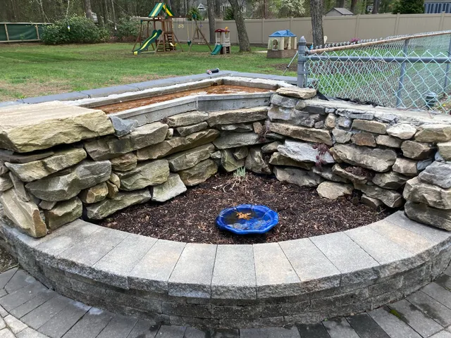 Cut 'N Edge Landscape Construction work photo