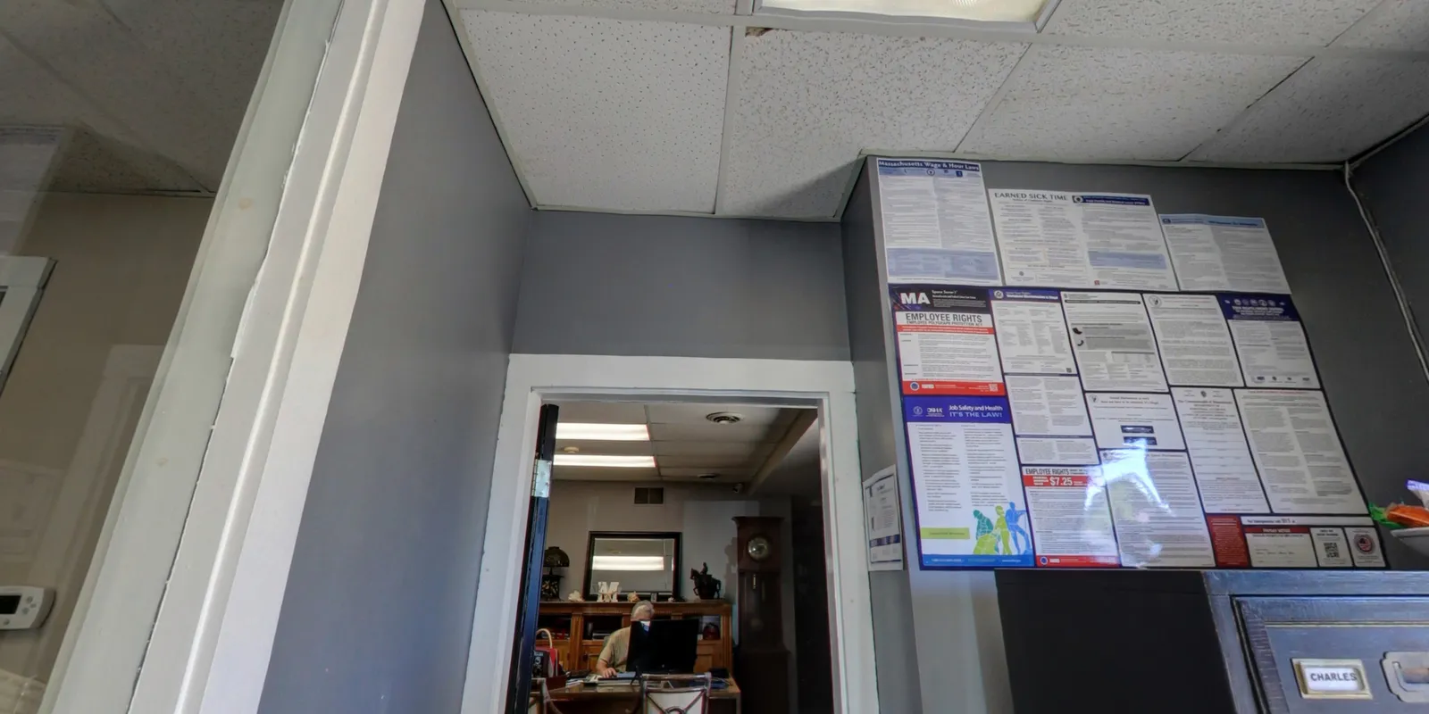work photo from Google listing