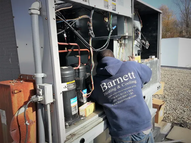 BARNETT HVAC researched project photo
