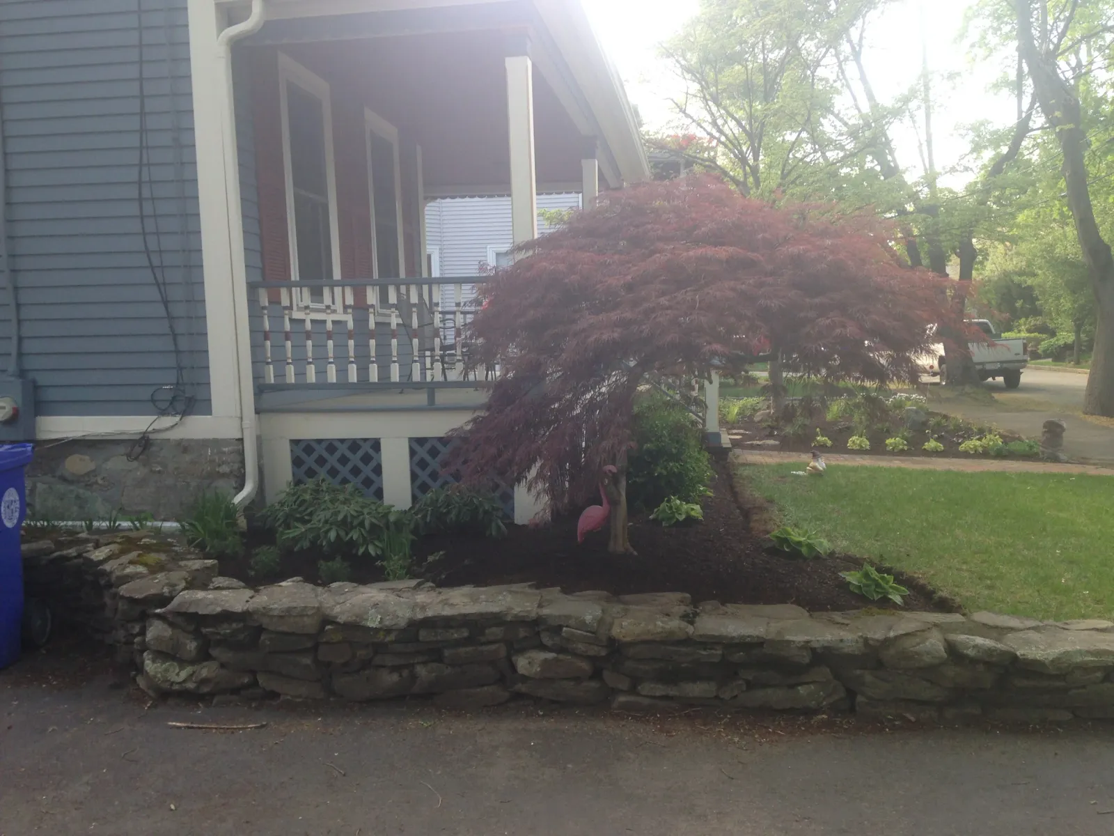 Front yard redesign, Newton MA