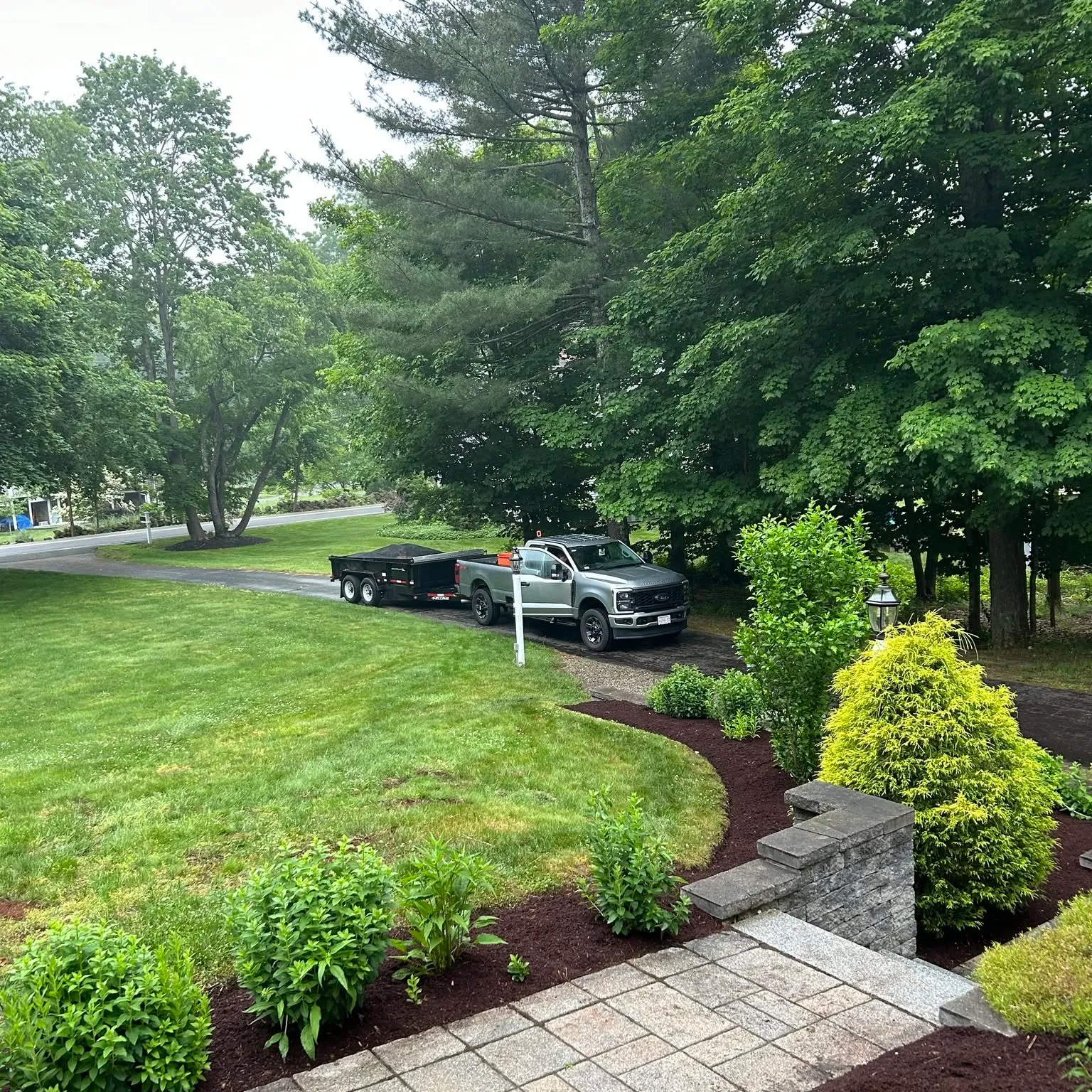 Malone Landscape & Excavation researched project photo