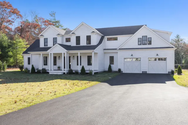 Front elevation, new construction