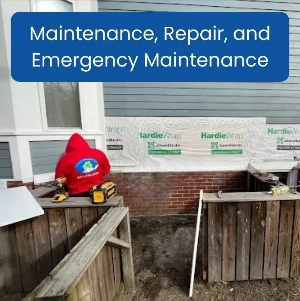 We offer property maintenance and repair.