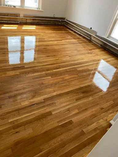 Plymouth Floor Refinishing work photo