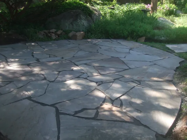 Patio installation. Scituate, MA