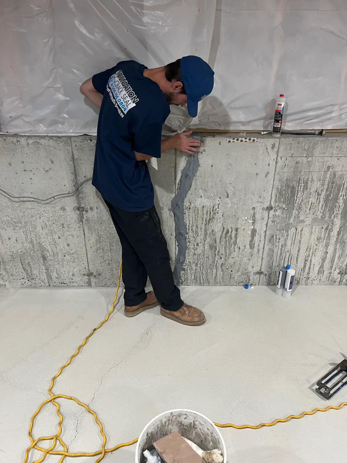 Foundation Crack Seal
