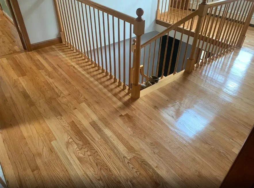Hardwood flooring restoration