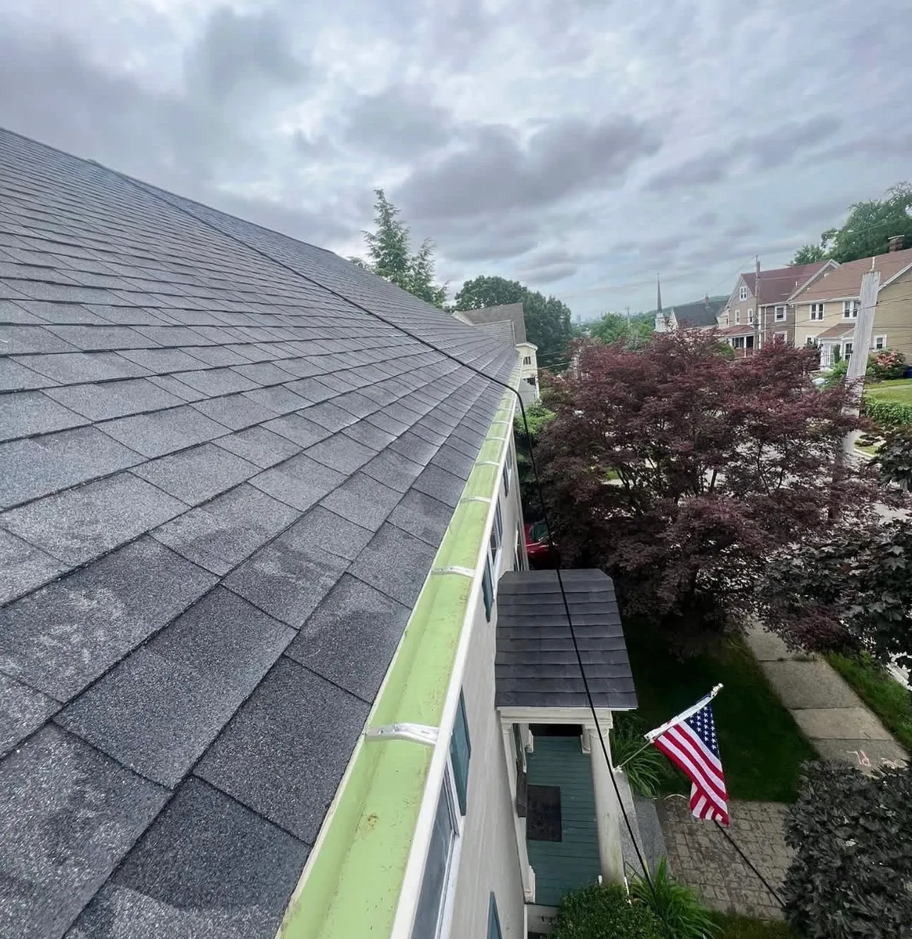 Valley view gutters cleaning