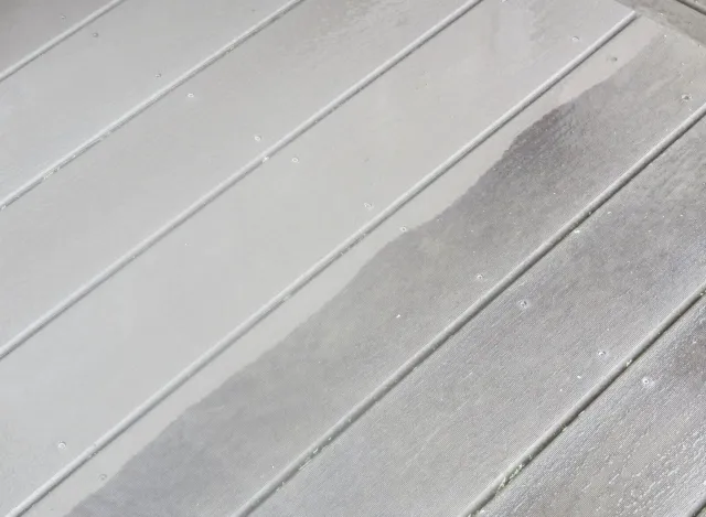 cleaning composite decking