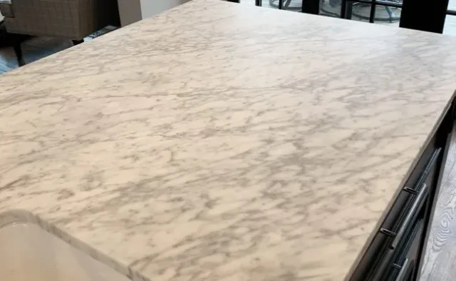 Satin Honed Marble After