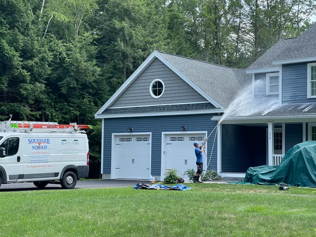 Squeegee Squad of Maine work photo