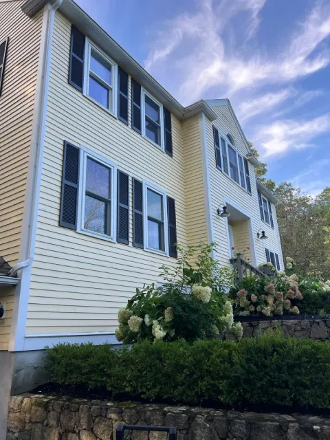 Siding Replacement before, Central Massachusetts