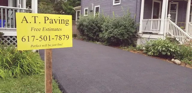 A.T Paving LLC. work photo