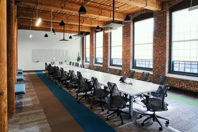 A large conference room of Bates Mill No. 1 – 4th Floor
