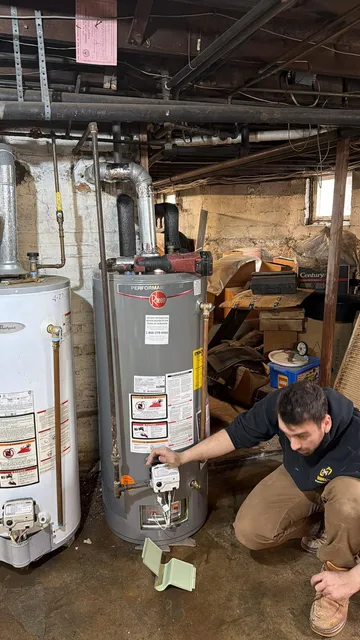 Same-day water heater replacement