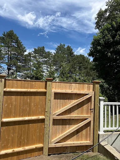 Ideal Fence work photo