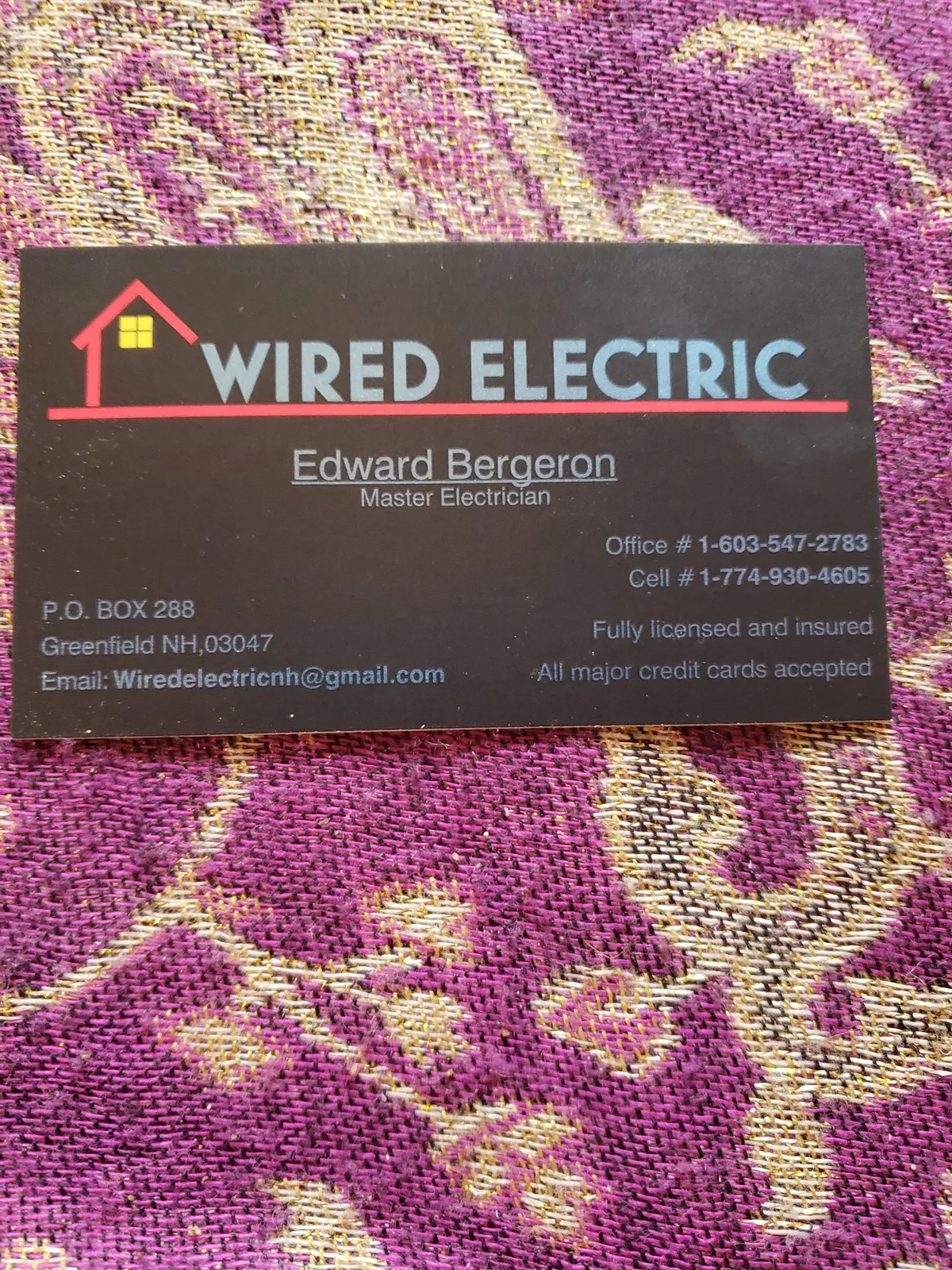 work photo from Google listing