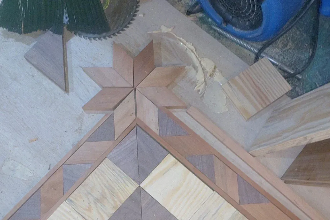Unique hardwood design