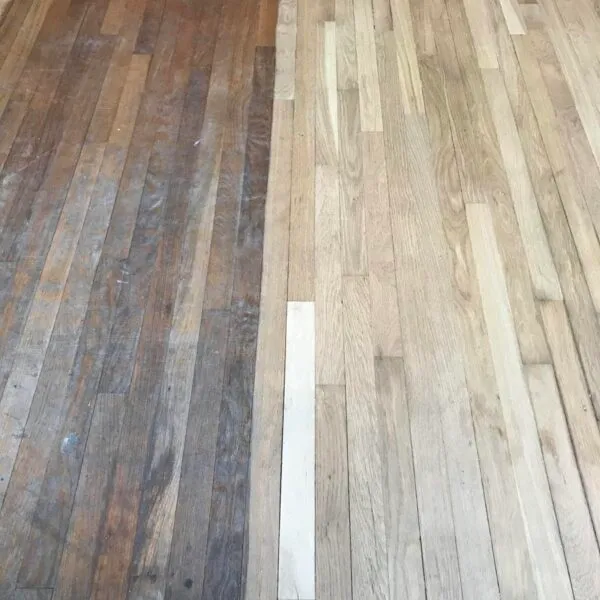 White Oak Floor Refinishing