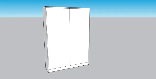 Full Murphy Bed - UNFINISHED