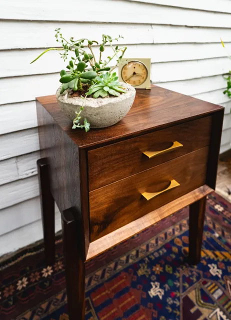 Walnut Table, Custom Furniture