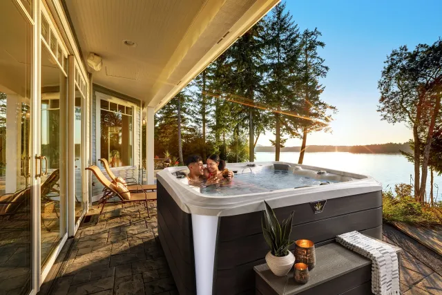Marquis Crown Resort spa located in newington connecticut installed by Rizzo Pools.