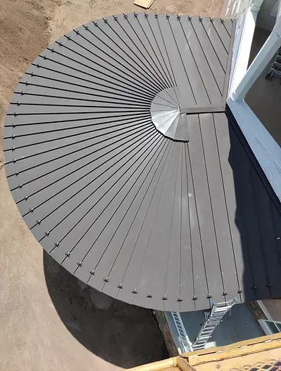 Metal roof