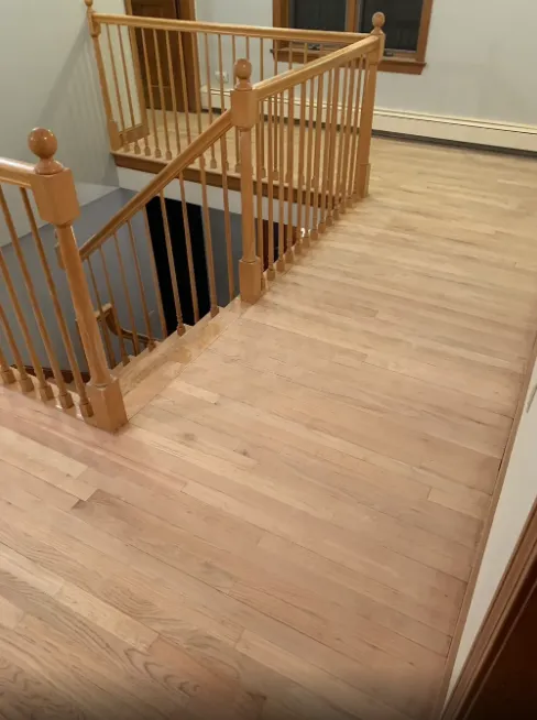 Hardwood flooring restoration