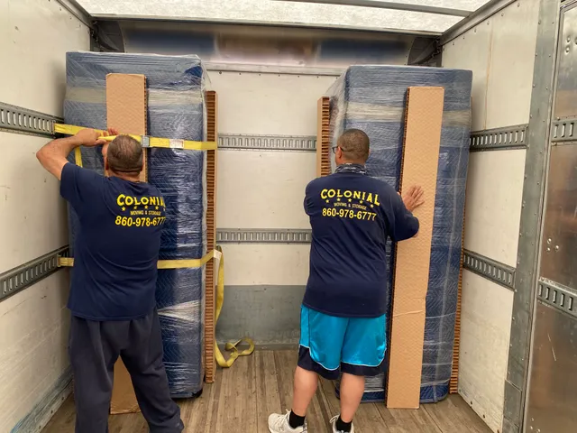 Colonial Moving & Storage work photo