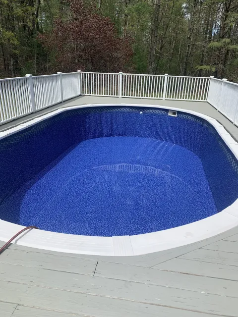 above ground pool installation, liner replacement