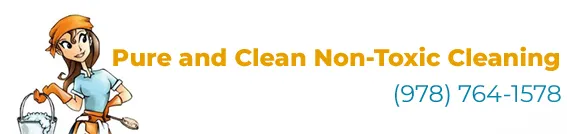 Pure and Clean Nontoxic House Cleaning logo