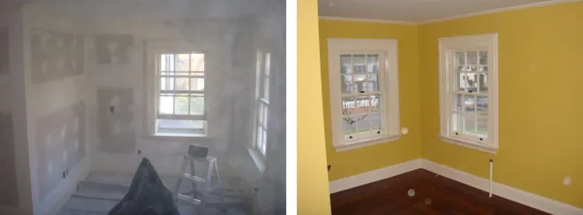 Before & After Room Interior Painting