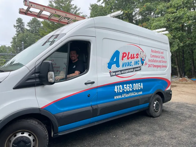 A Plus HVAC work photo