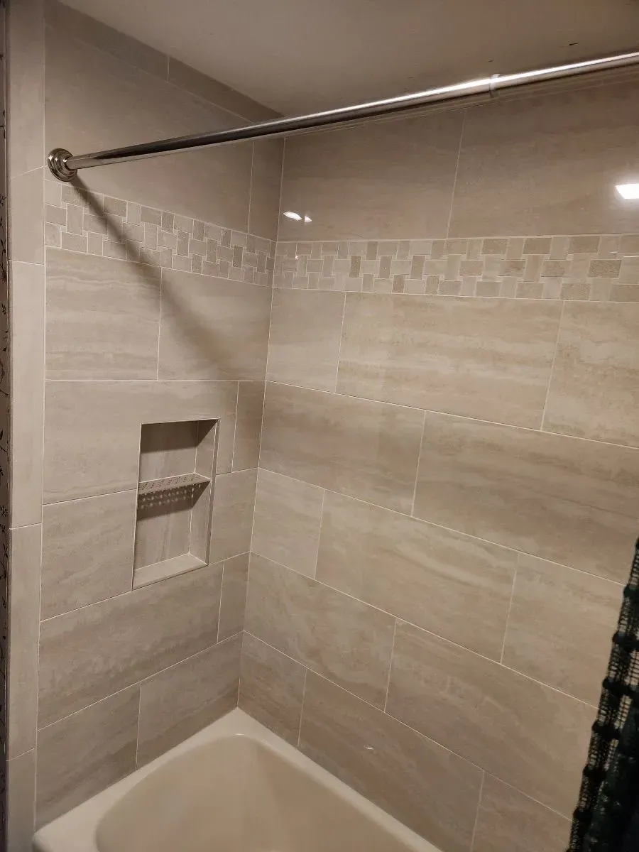 new tile installation