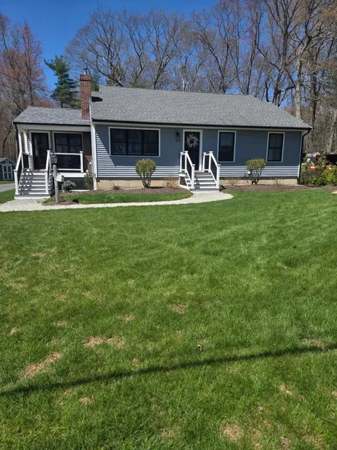 black gutters installed in Central MA by Gutter Man Mike
