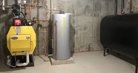 Resolute with Oil Tank