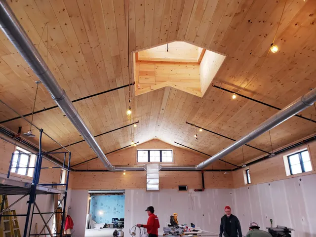 Complete Spiral Duct System Installation