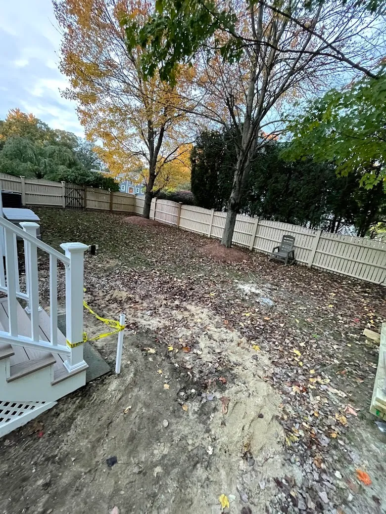 Backyard Construction Debris Haul — after