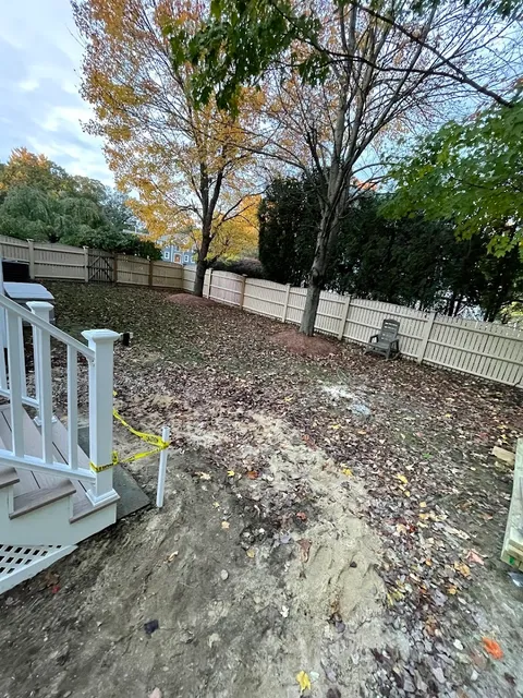 Backyard Construction Debris Haul — after