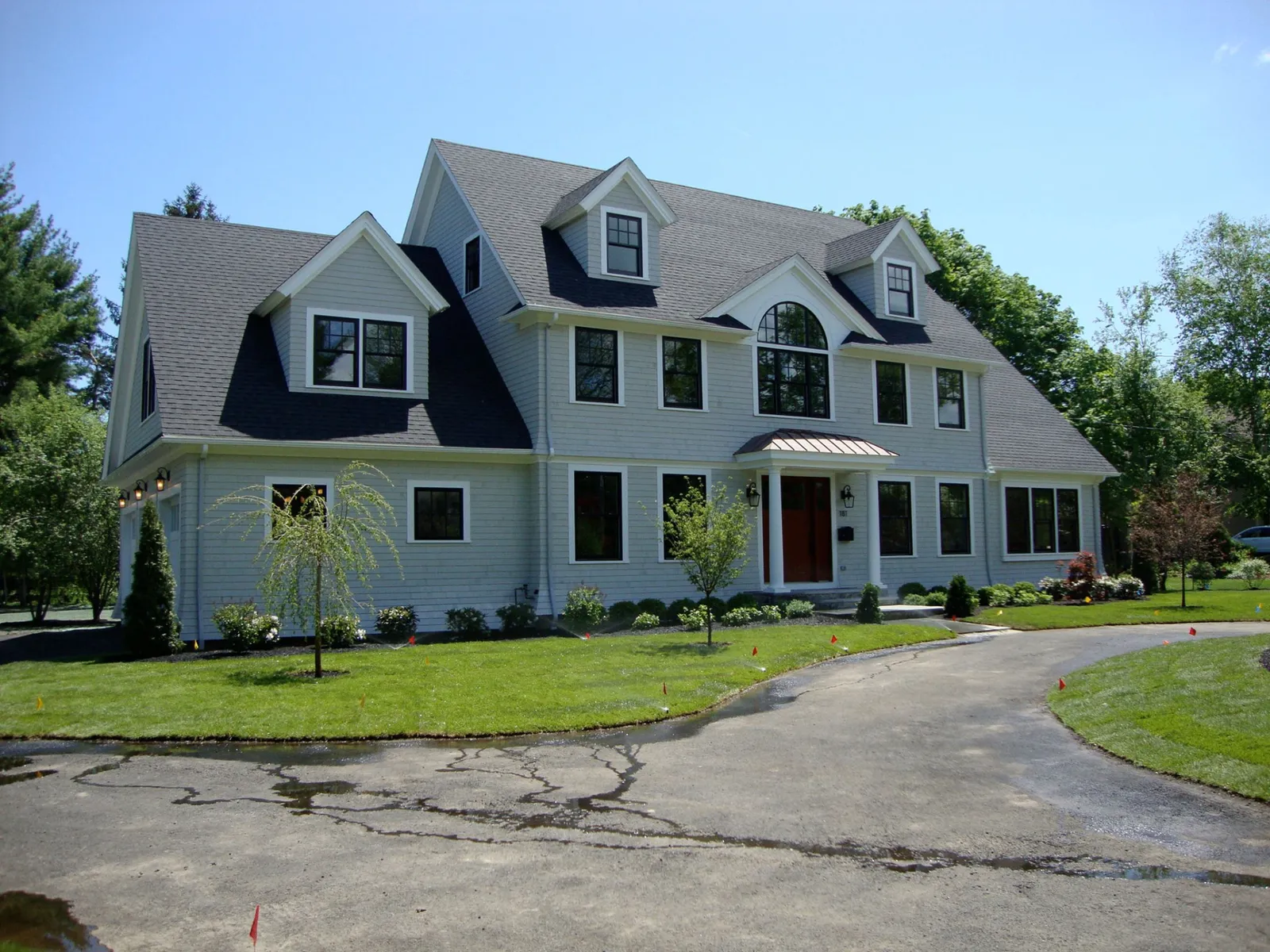 Cape Cod style home painting