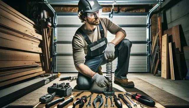Garage Door Spring Repair in Pittsfield