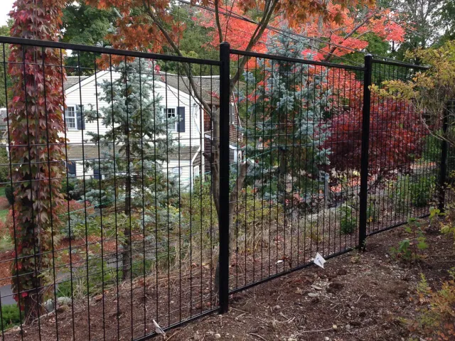 Steel wire fence in Newton2.jpg