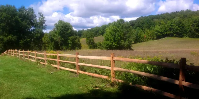 Corner Rail Fence Co work photo