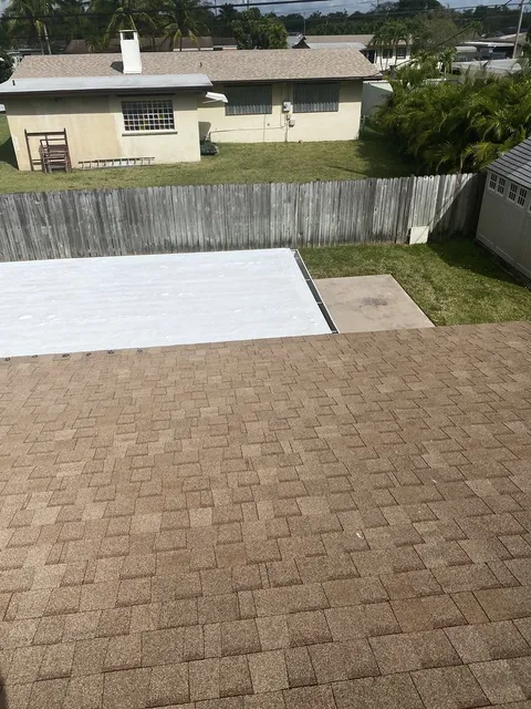 Simmons Roof Repair work photo