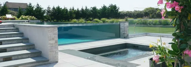 Completed residential landscape