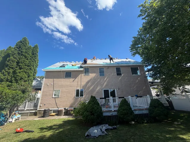 Solis Remodeling Inc.roofing siding seamless gutters Lynn Massachusetts work photo