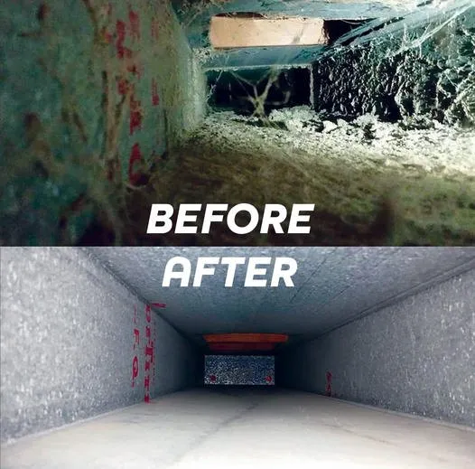 Y&M Air Duct Service work photo
