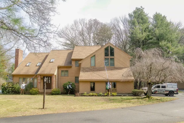 Eastern Pine Pest Control servicing a home