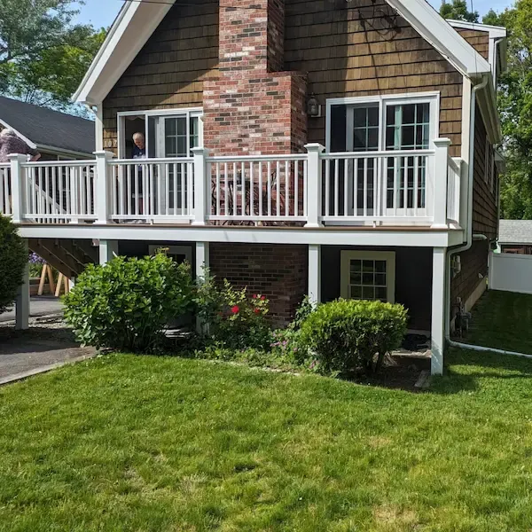 Custom deck building project